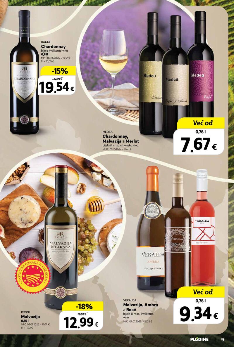 Plodine katalog vina i delicije