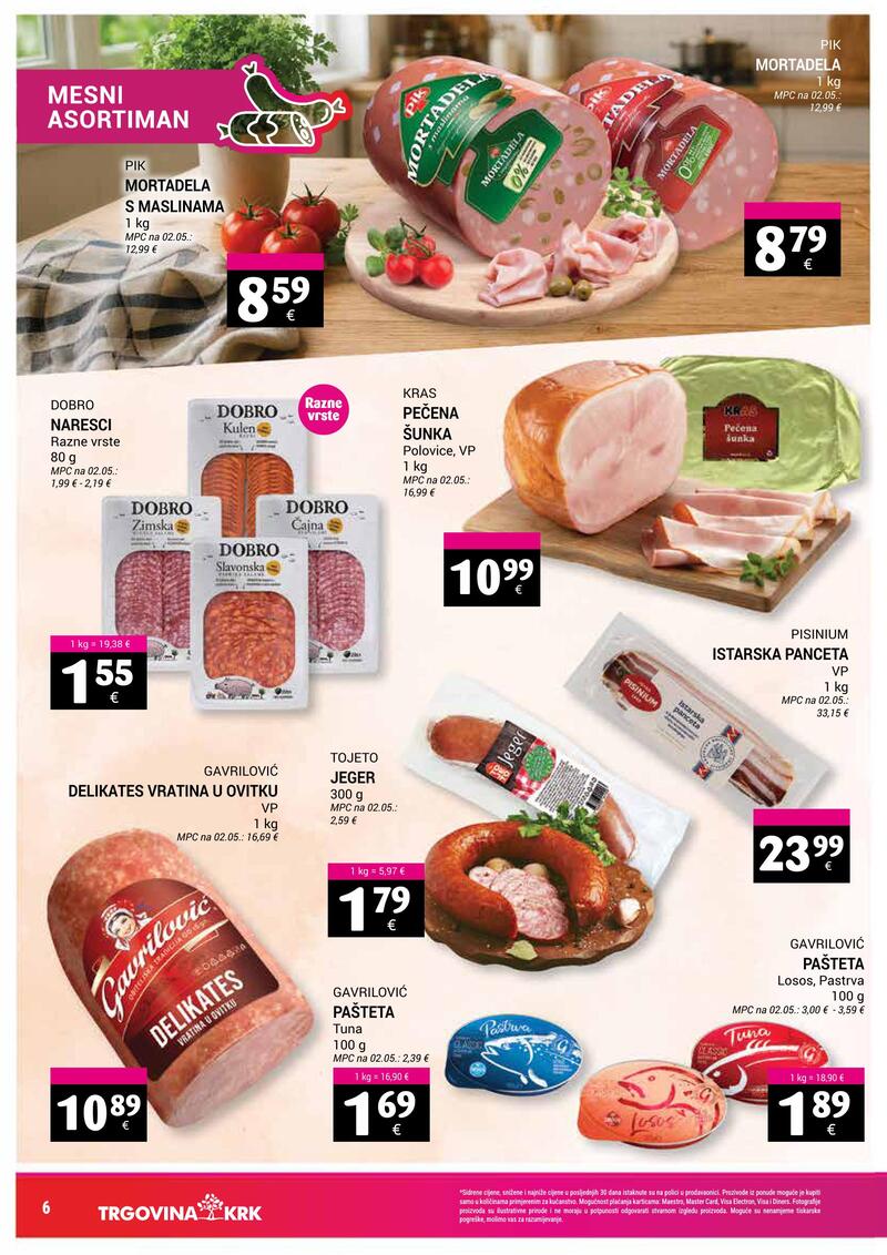 Trgovina Krk kataloška akcija