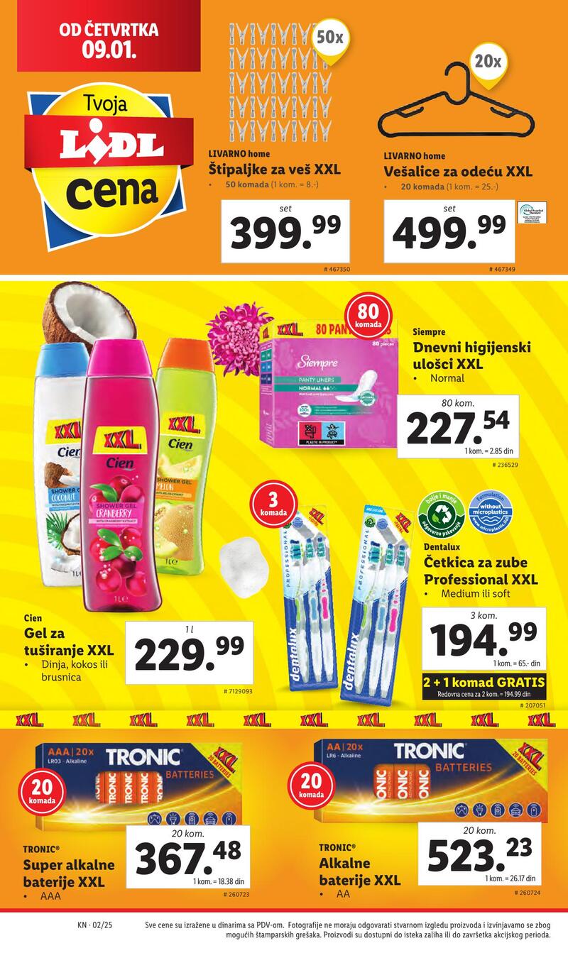 Lidl katalog akcija