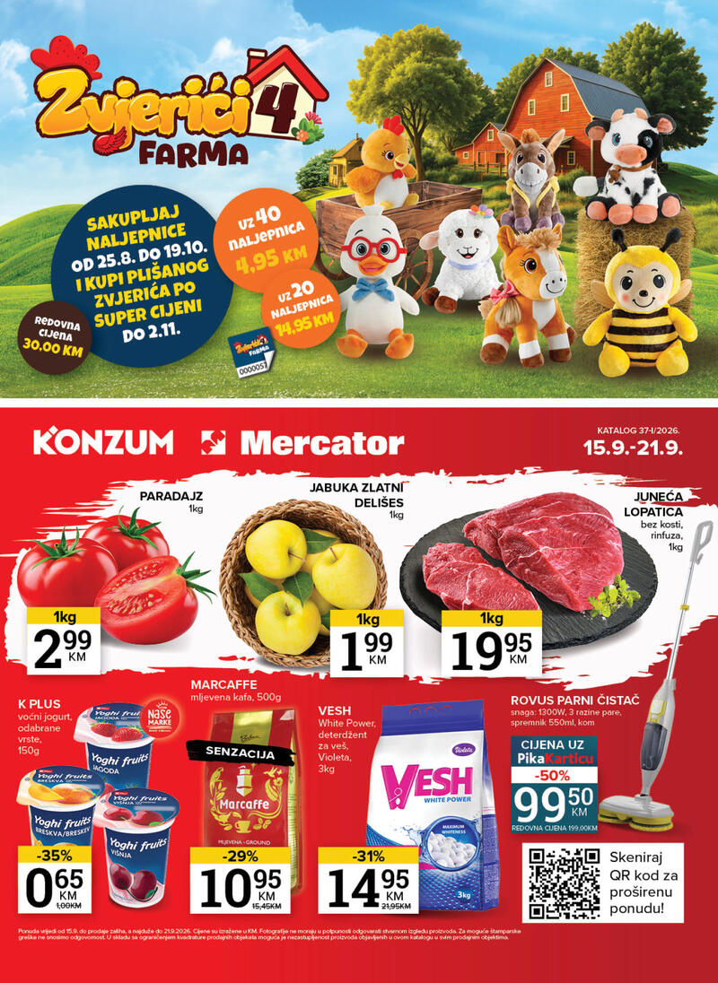 Konzum kataloška akcija