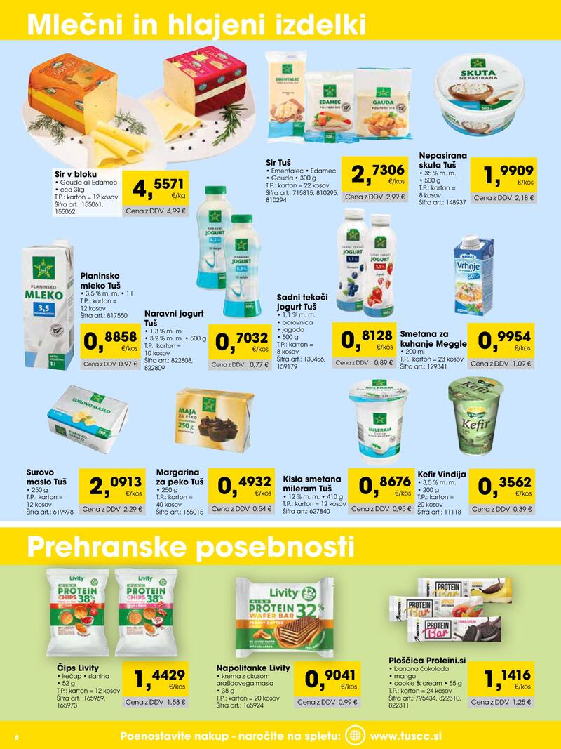 Tuš Cash & Carry katalog - Trgovec