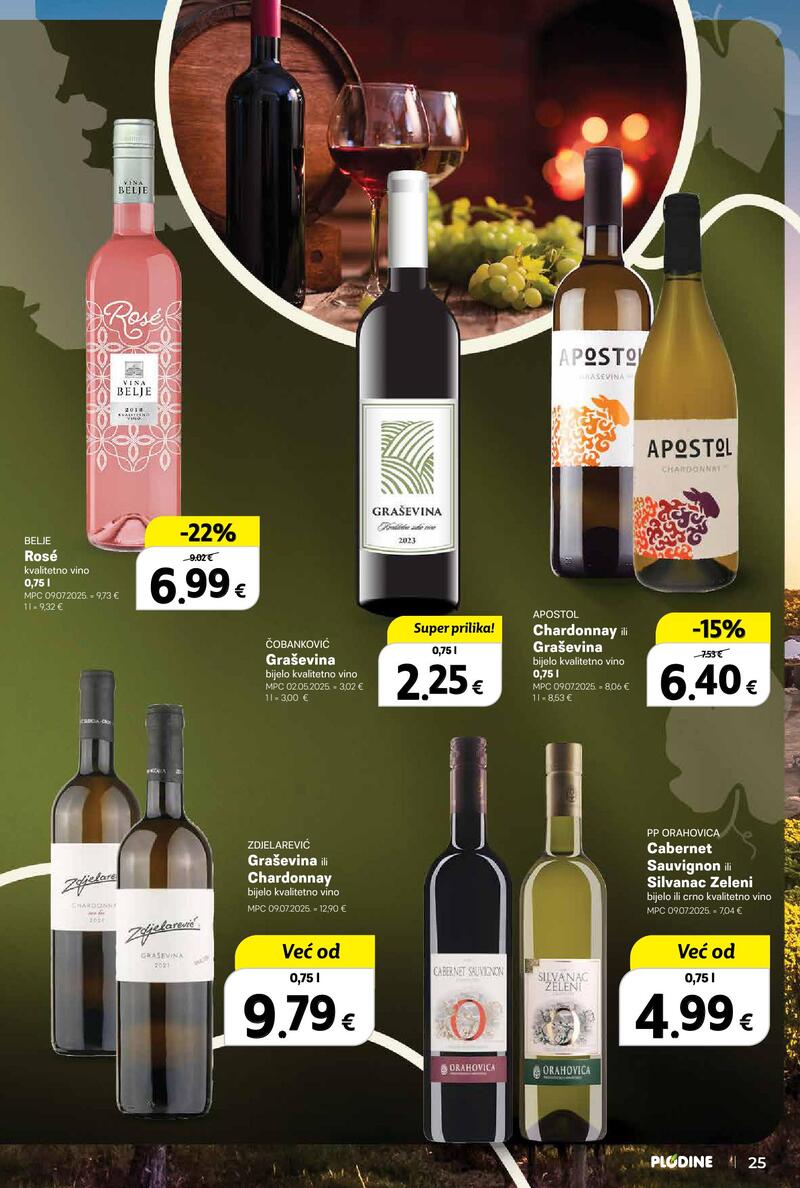 Plodine katalog vina i delicije