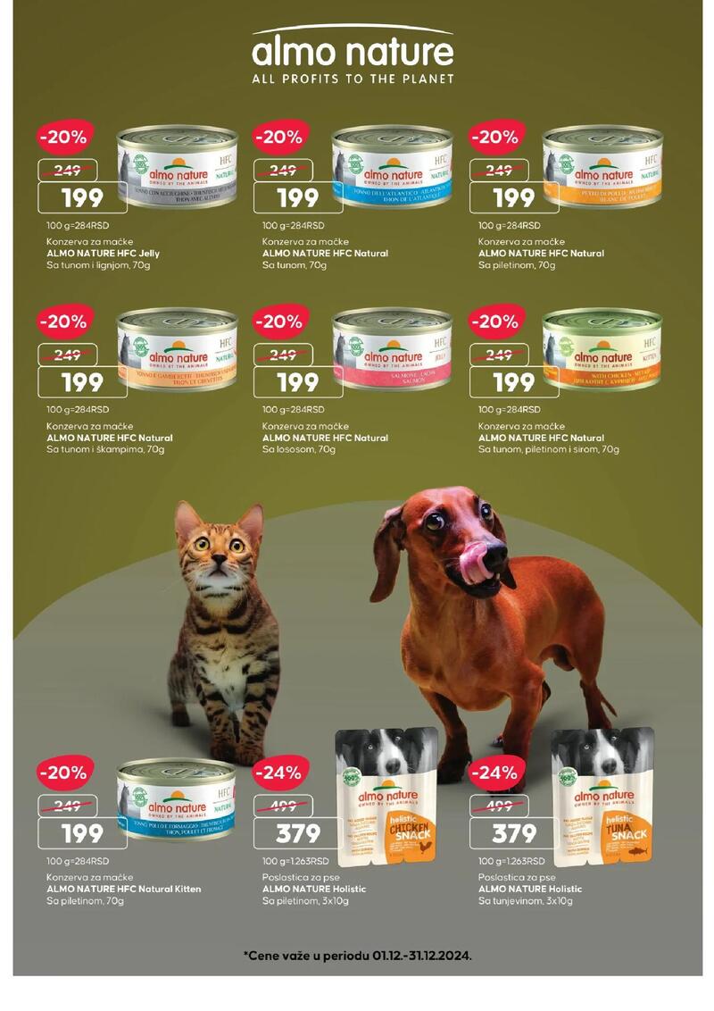 Pet centar akcijski katalog