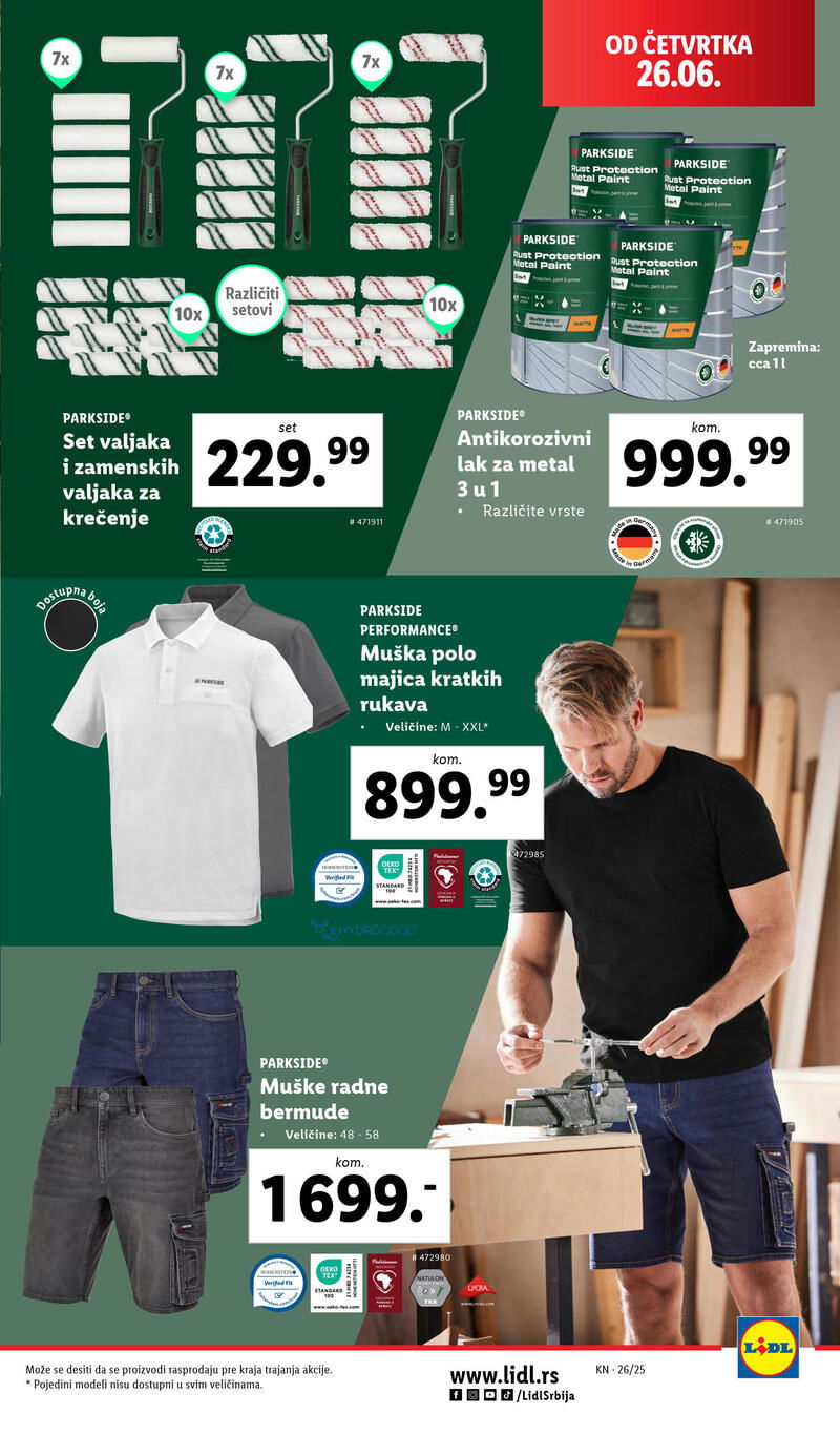 Lidl katalog akcija neprehrana