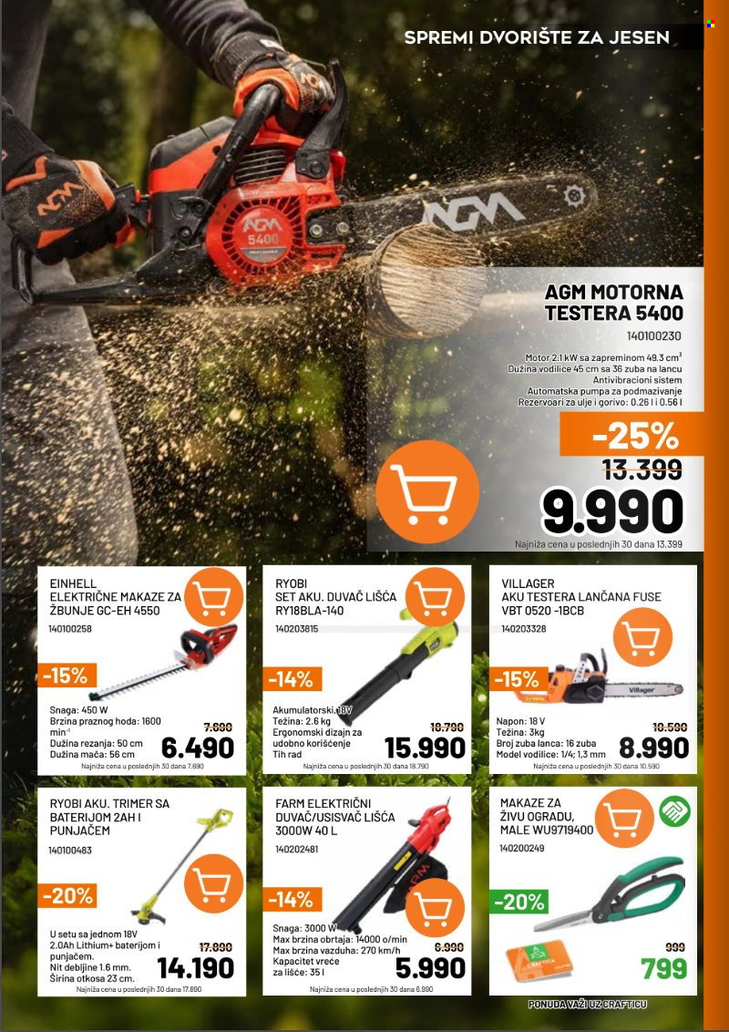 Crafter akcijski katalog