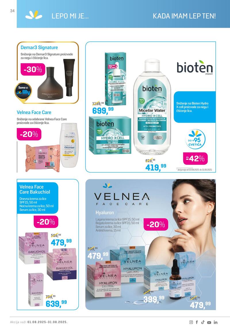 Lilly Drogerie katalog akcija