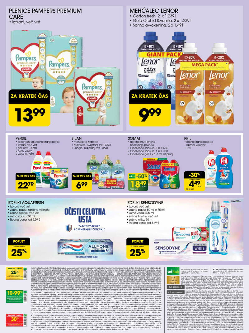 Tuš redni katalog
