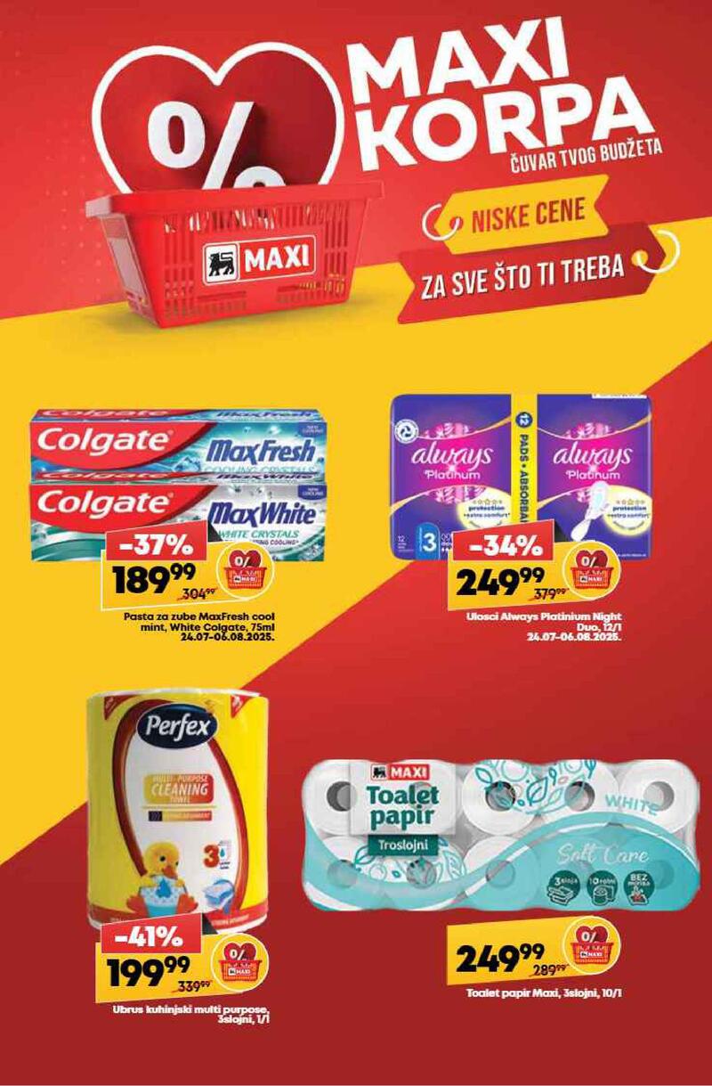 Mega Maxi nedeljna akcija