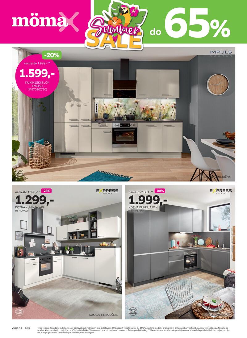 Mömax kuhinje katalog