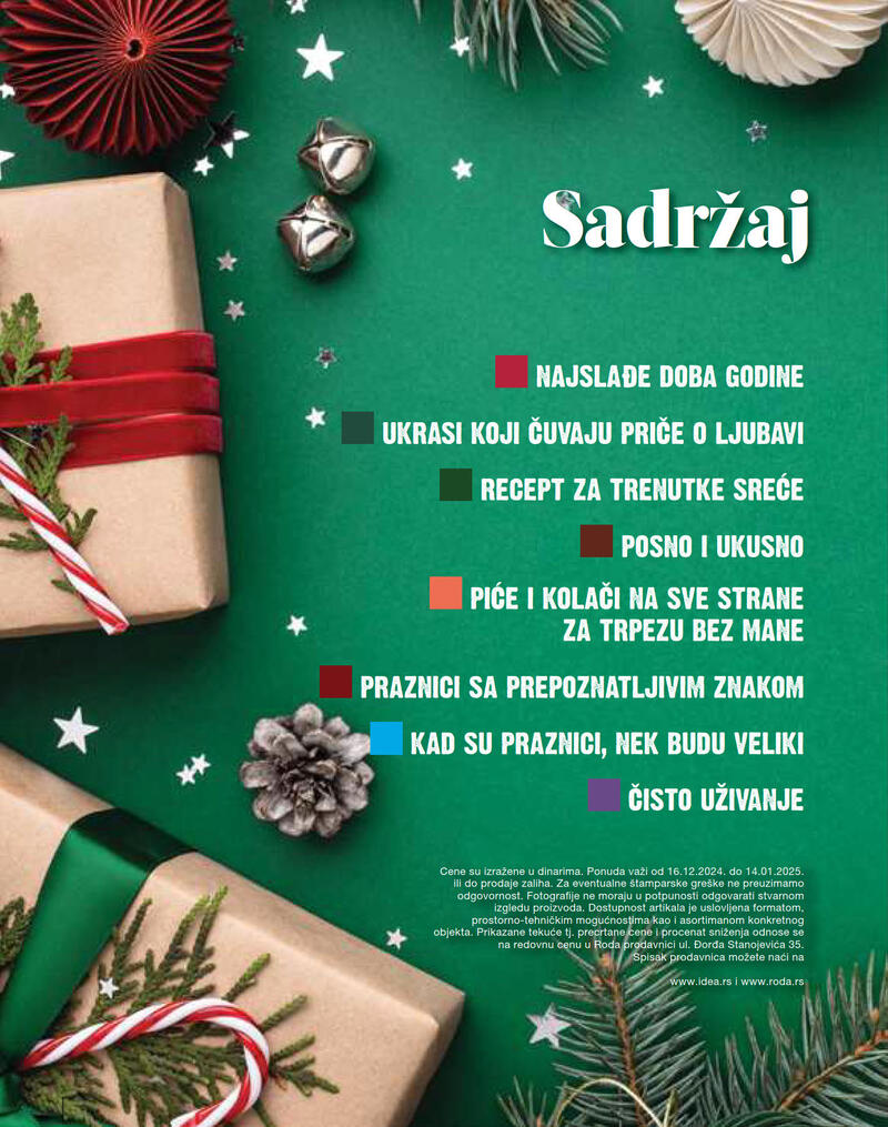 Idea katalog praznični magazin