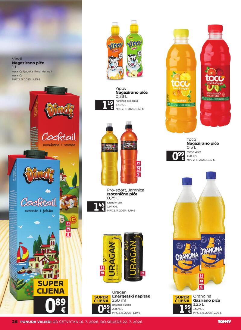 Tommy akcijski katalog