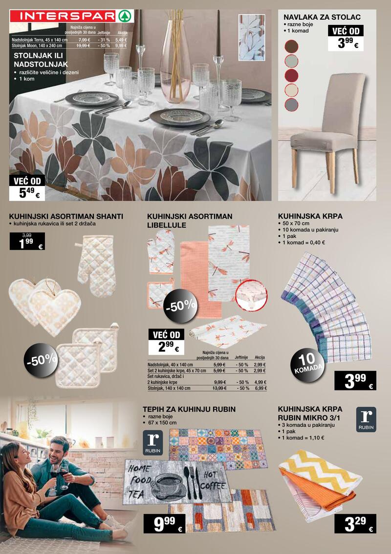 Spar katalog kućanstvo