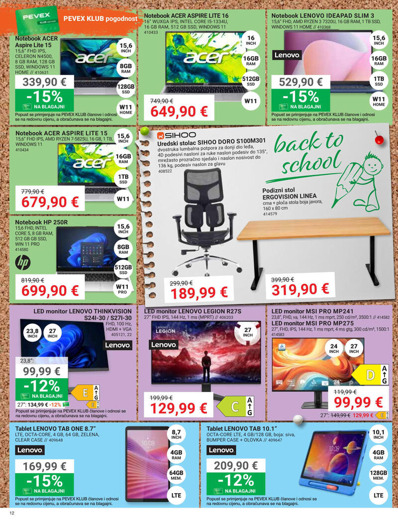 Pevex kataloška akcija