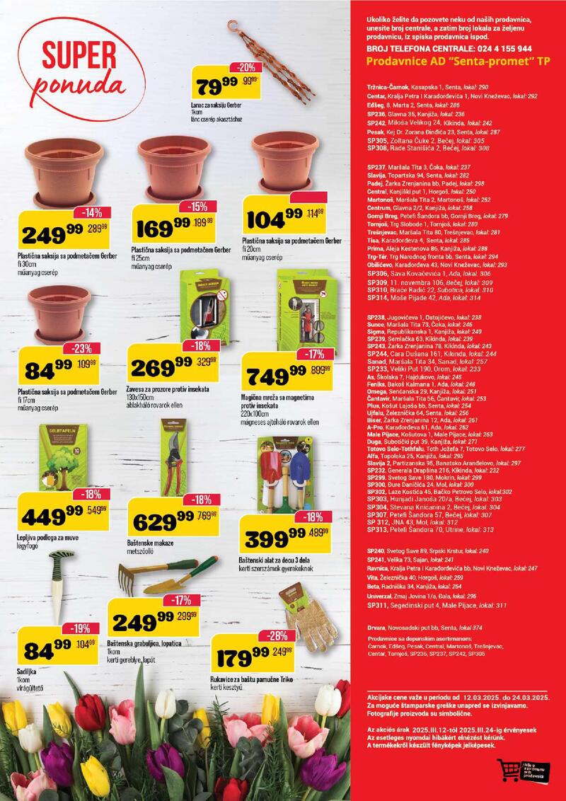 Senta Promet katalog akcija