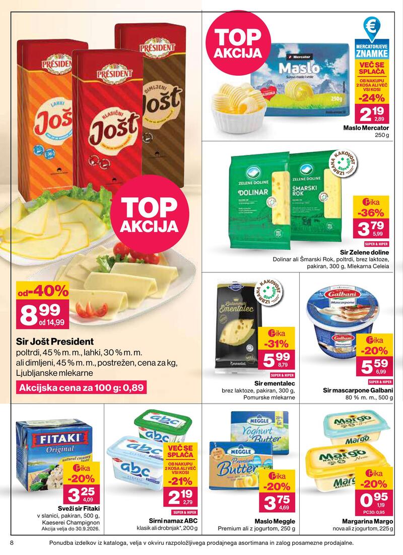 Mercator redni katalog