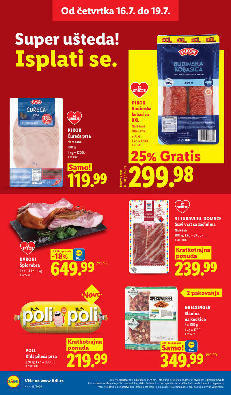 Lidl katalog akcija