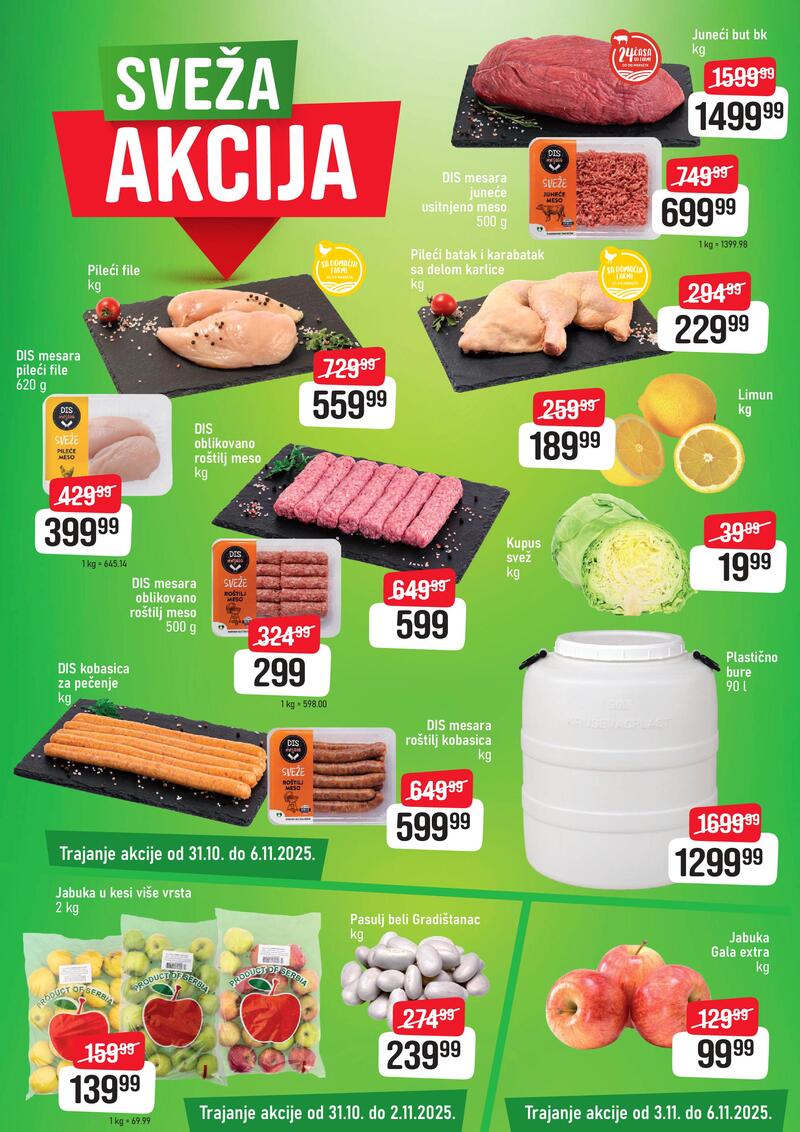 DIS Hipermarket nedeljna akcija