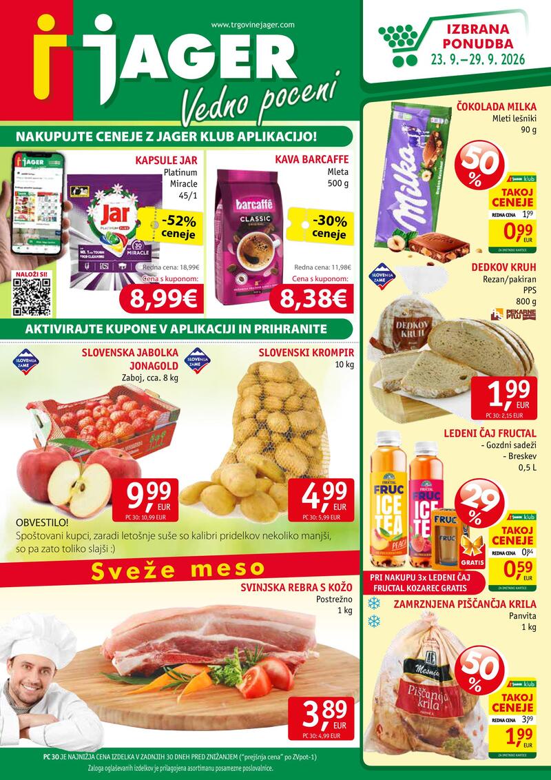 Jager katalog akcija Katalog živila