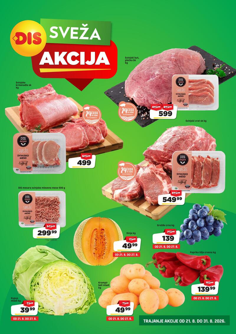 DIS Hipermarket nedeljna akcija