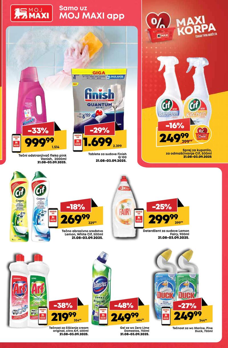 Mega Maxi nedeljna akcija