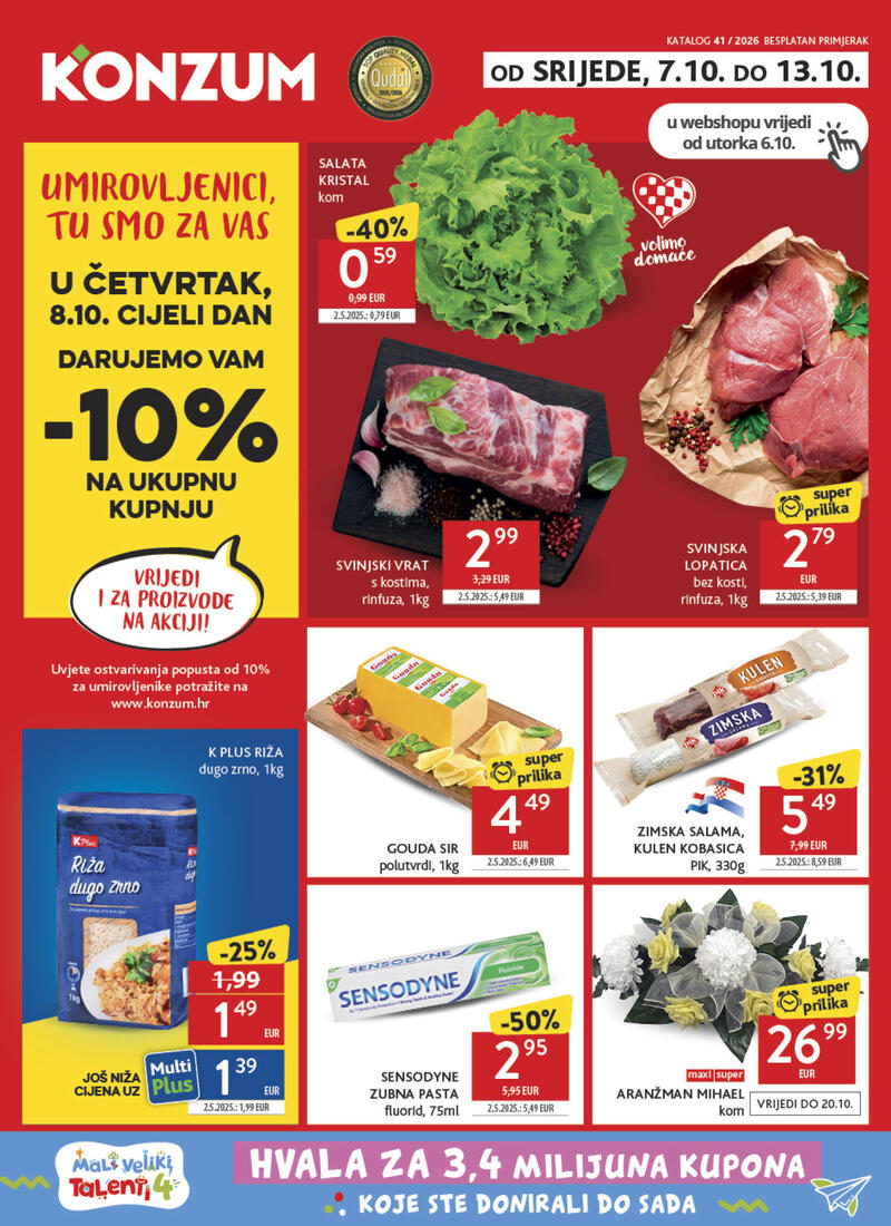 Konzum katalog akcija Tjedna akcija