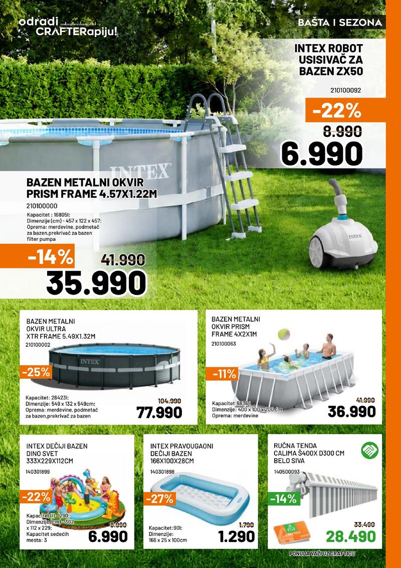 Crafter akcijski katalog