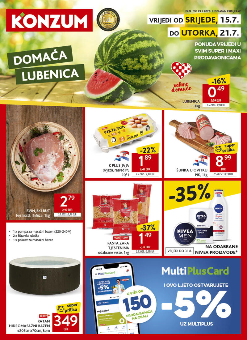 Konzum katalog akcija Kataloška akcija