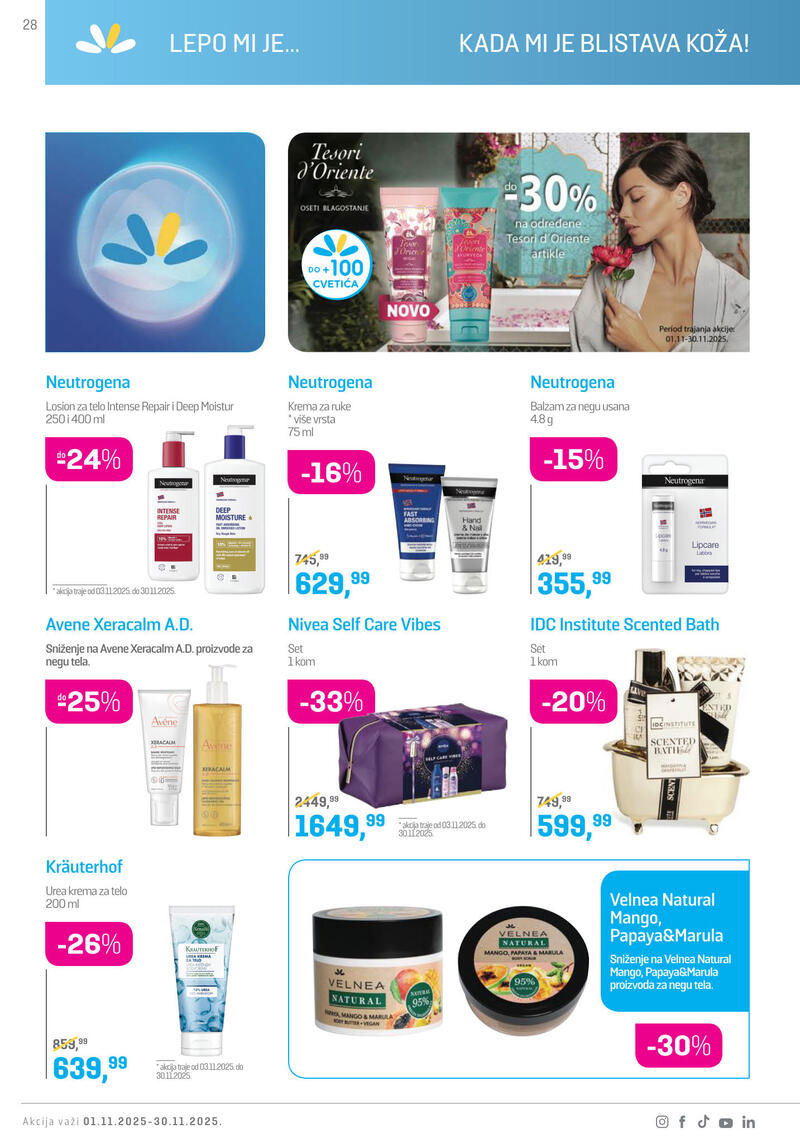 Lilly Drogerie katalog akcija