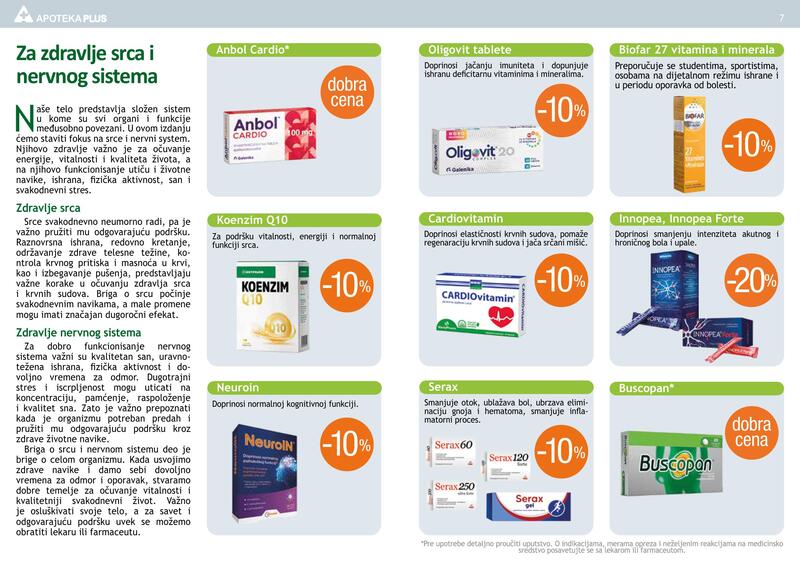 Apoteka plus katalog akcija