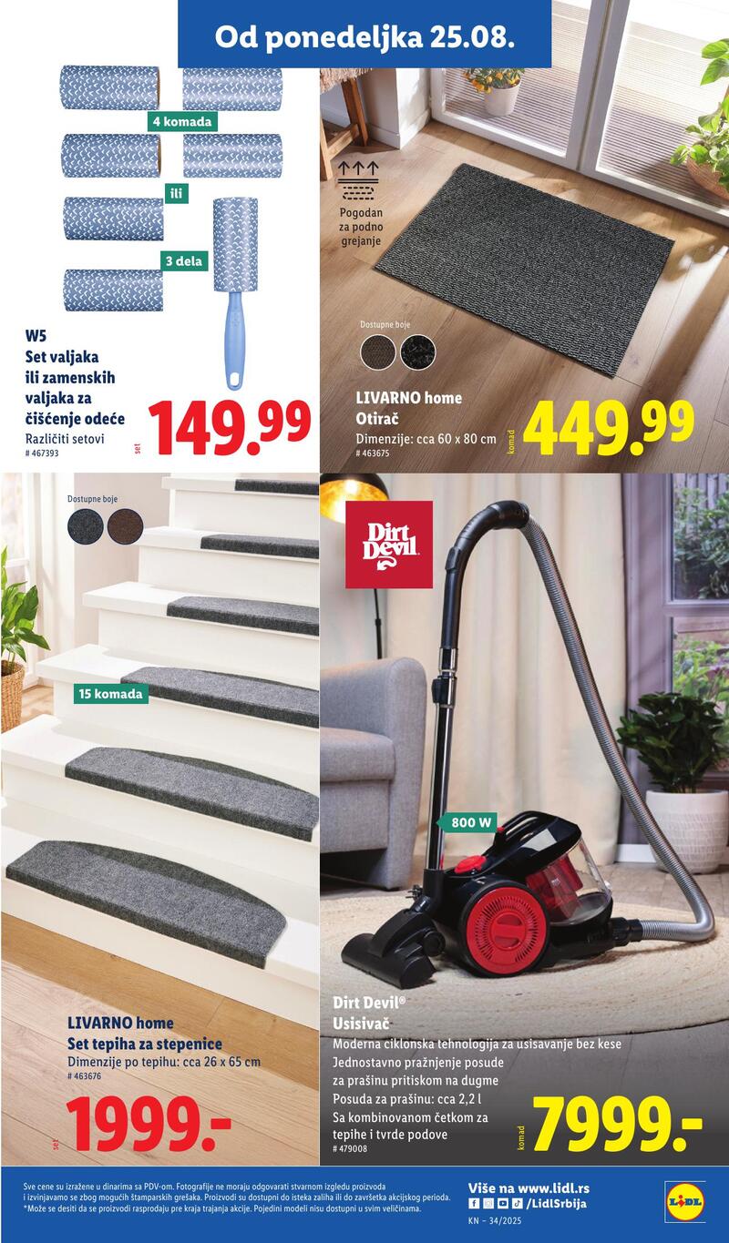 Lidl katalog akcija neprehrana