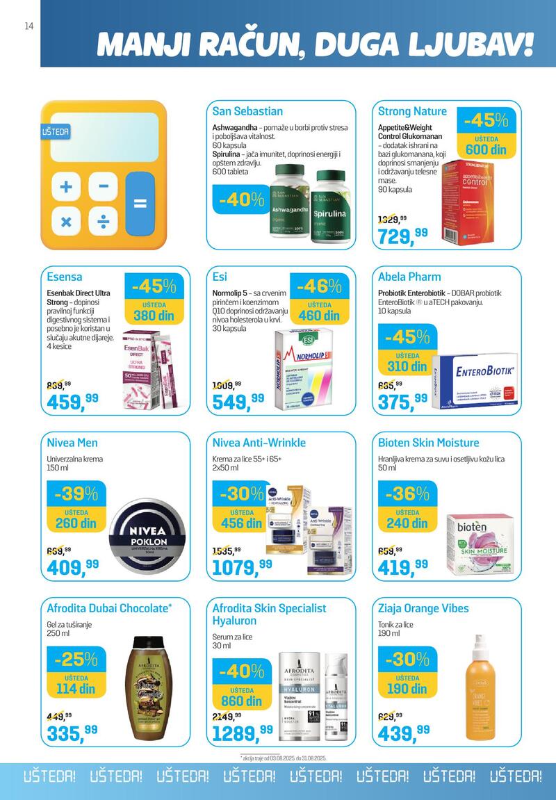 Lilly Drogerie katalog akcija