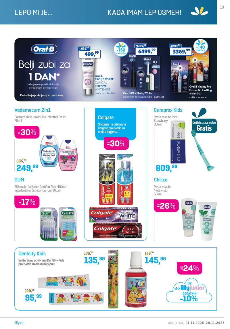 Lilly Drogerie katalog akcija