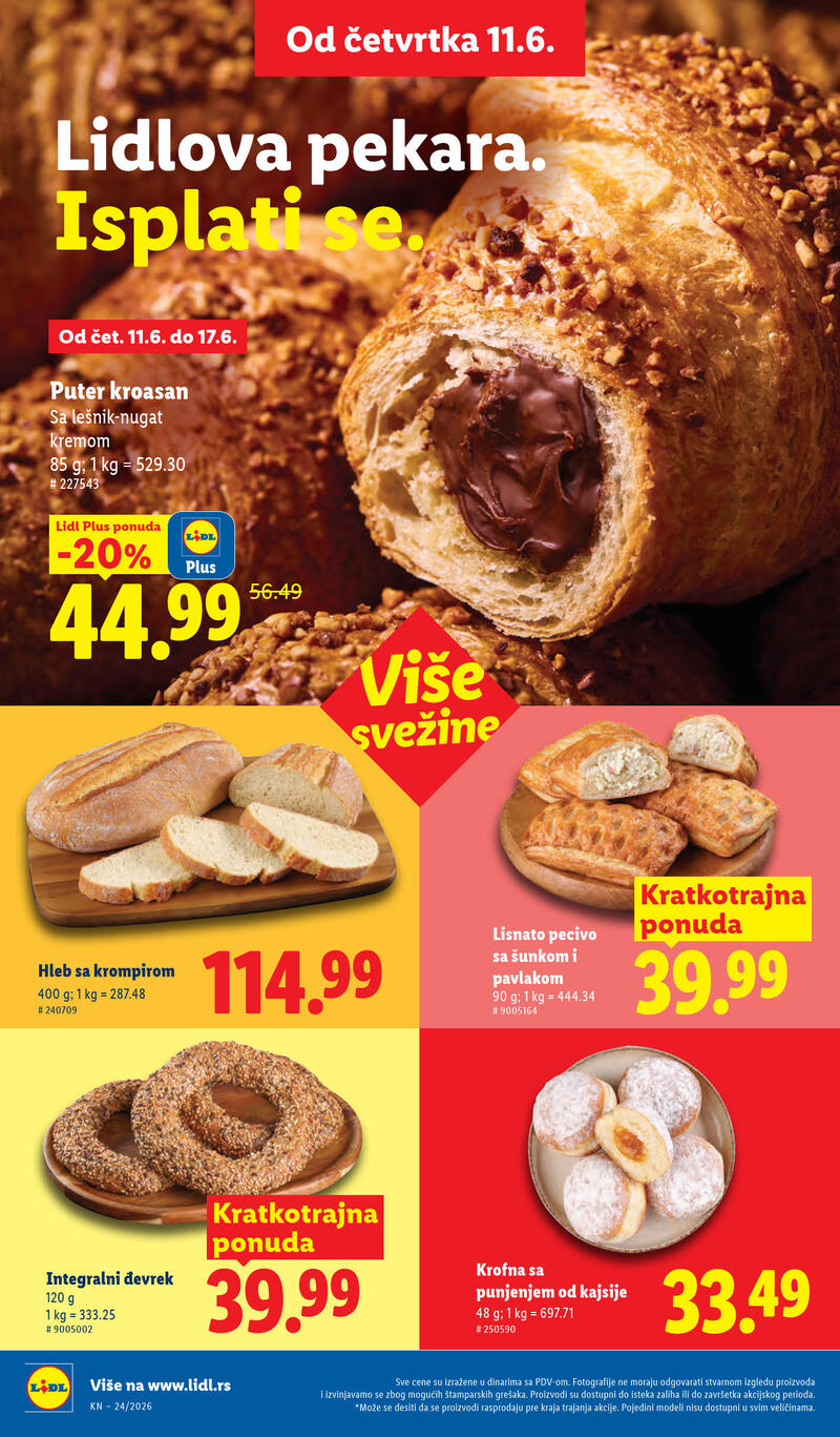 Lidl katalog akcija