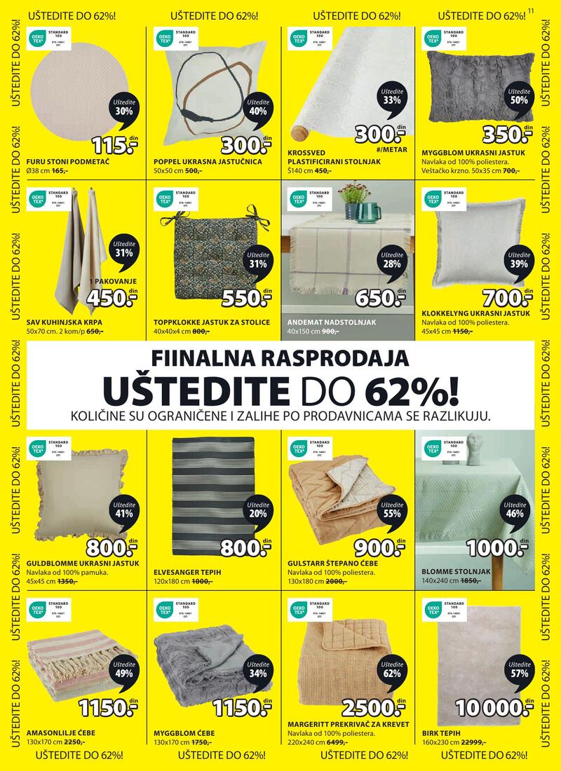 JYSK katalog nameštaj