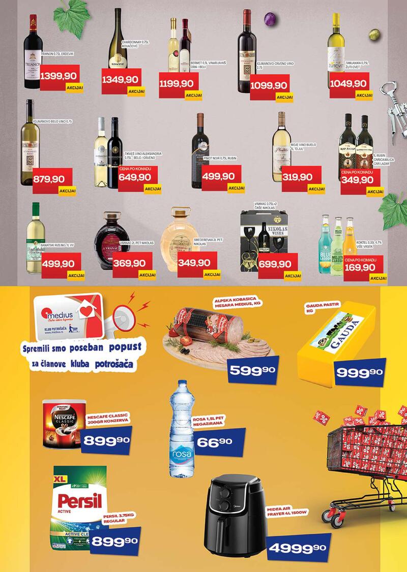 Medius katalog akcija