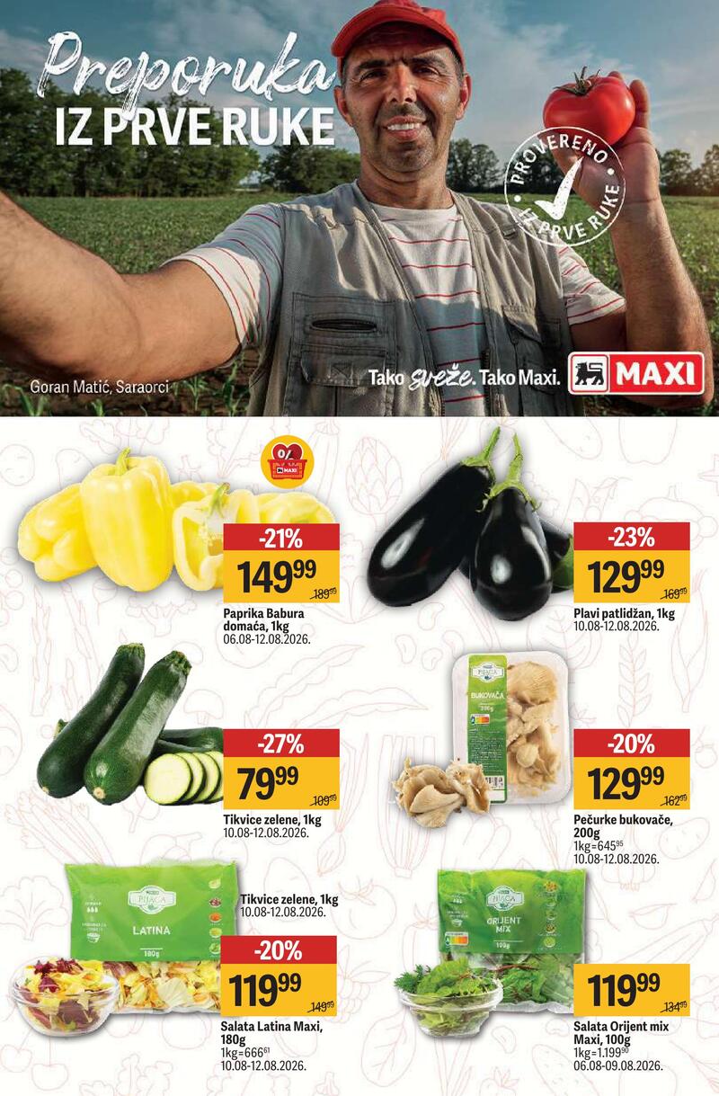 Maxi nedeljna akcija