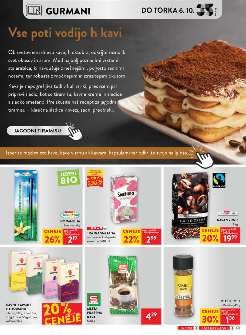 Spar katalog - Tedenska akcija