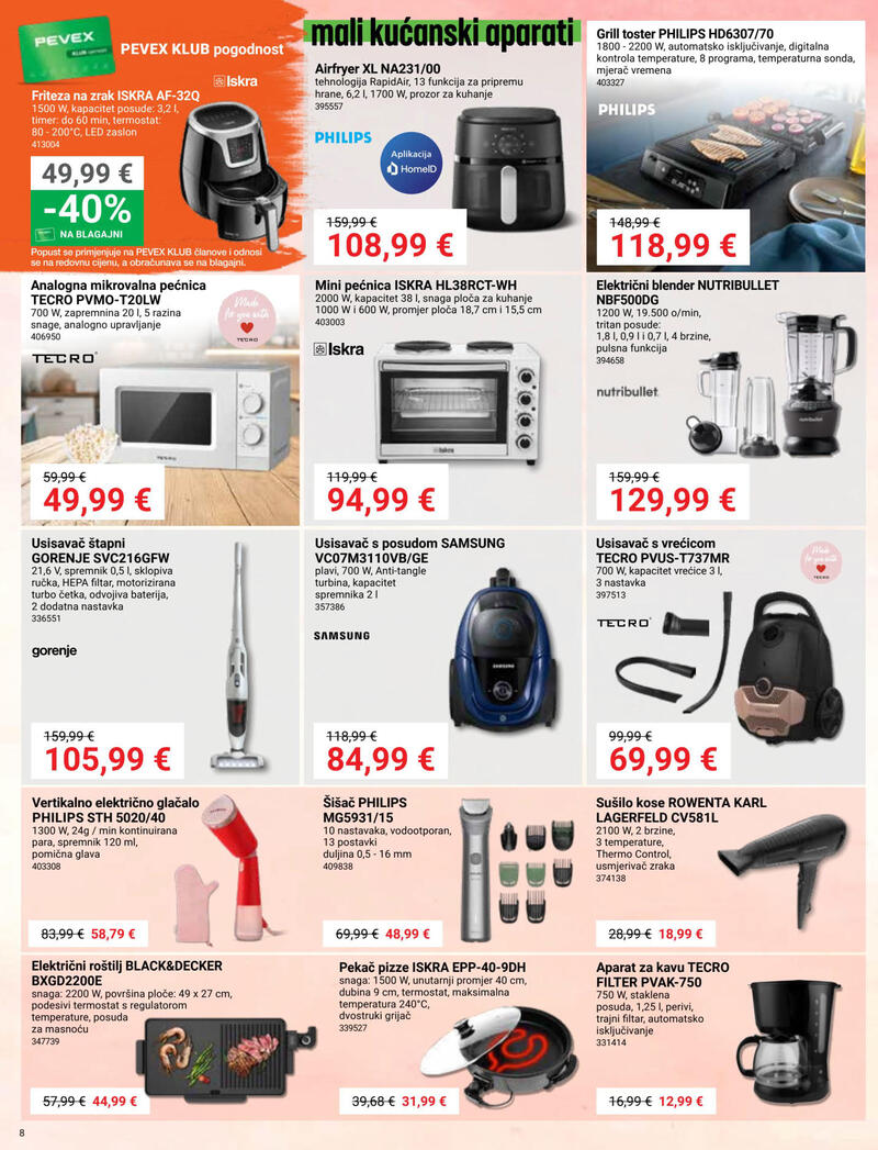 Pevex kataloška akcija
