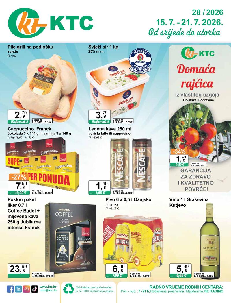 KTC katalog akcija Katalog široke potrošnje