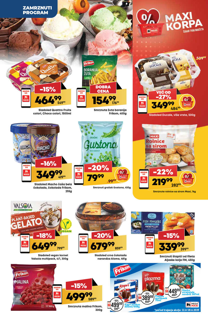 Mega Maxi nedeljna akcija