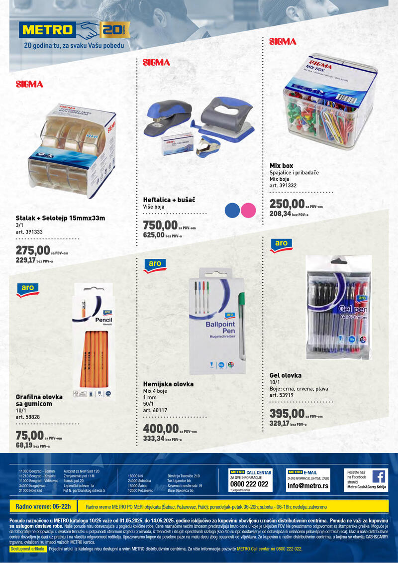 Metro katalog akcija