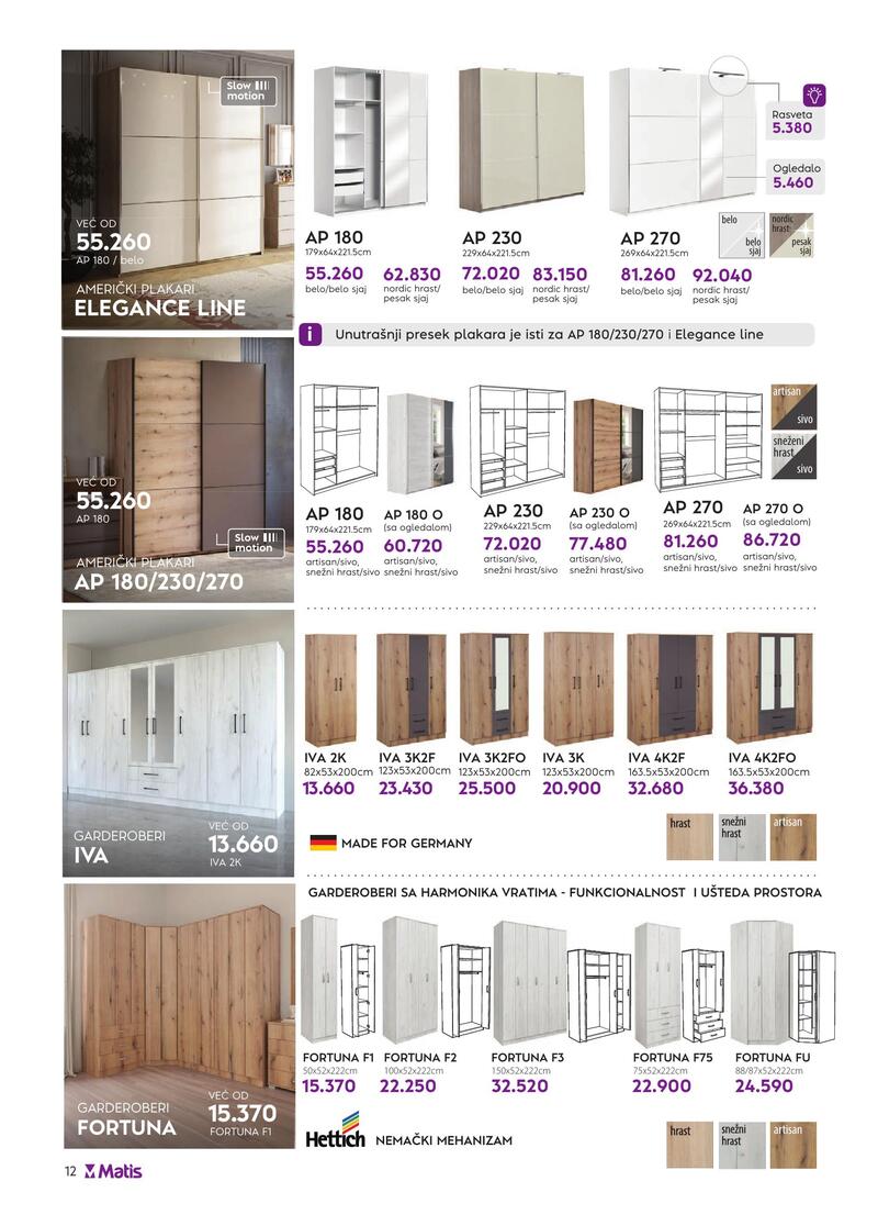Matis nameštaj katalog akcija