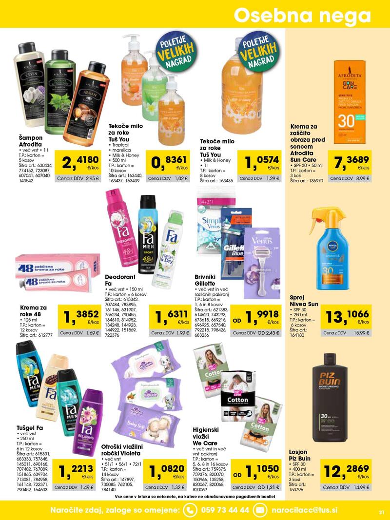 Tuš Cash & Carry trgovec