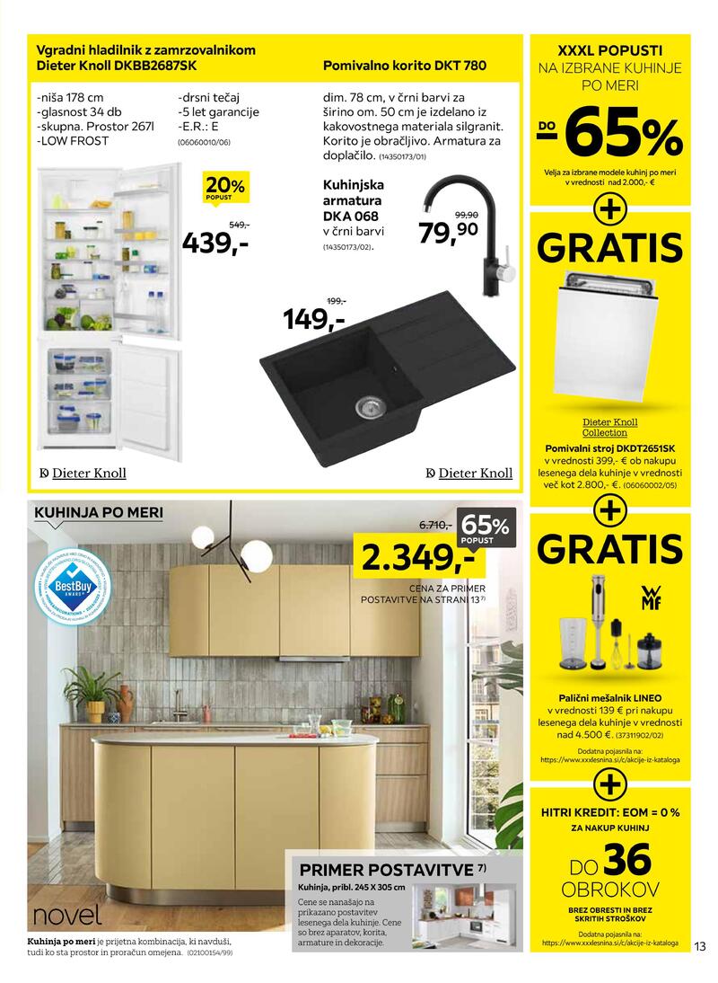 Lesnina XXXL redni katalog