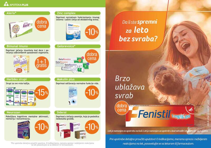 Apoteka plus katalog akcija
