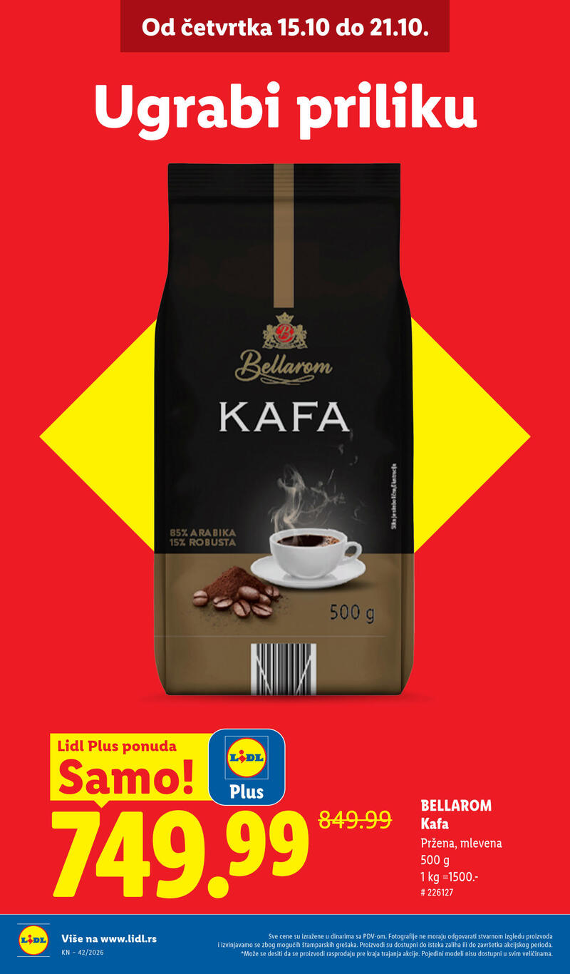 Lidl katalog - Nedeljna akcija