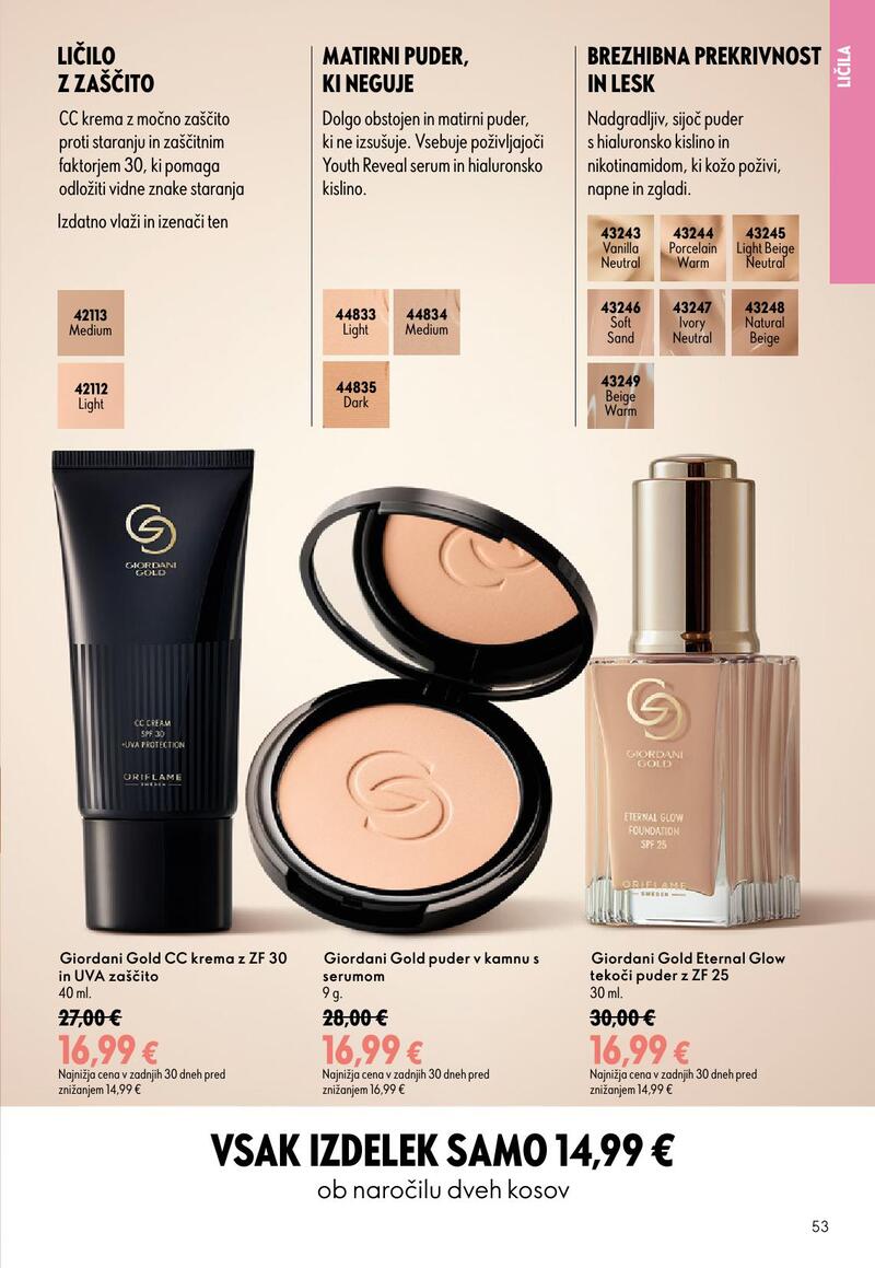 Oriflame redni katalog