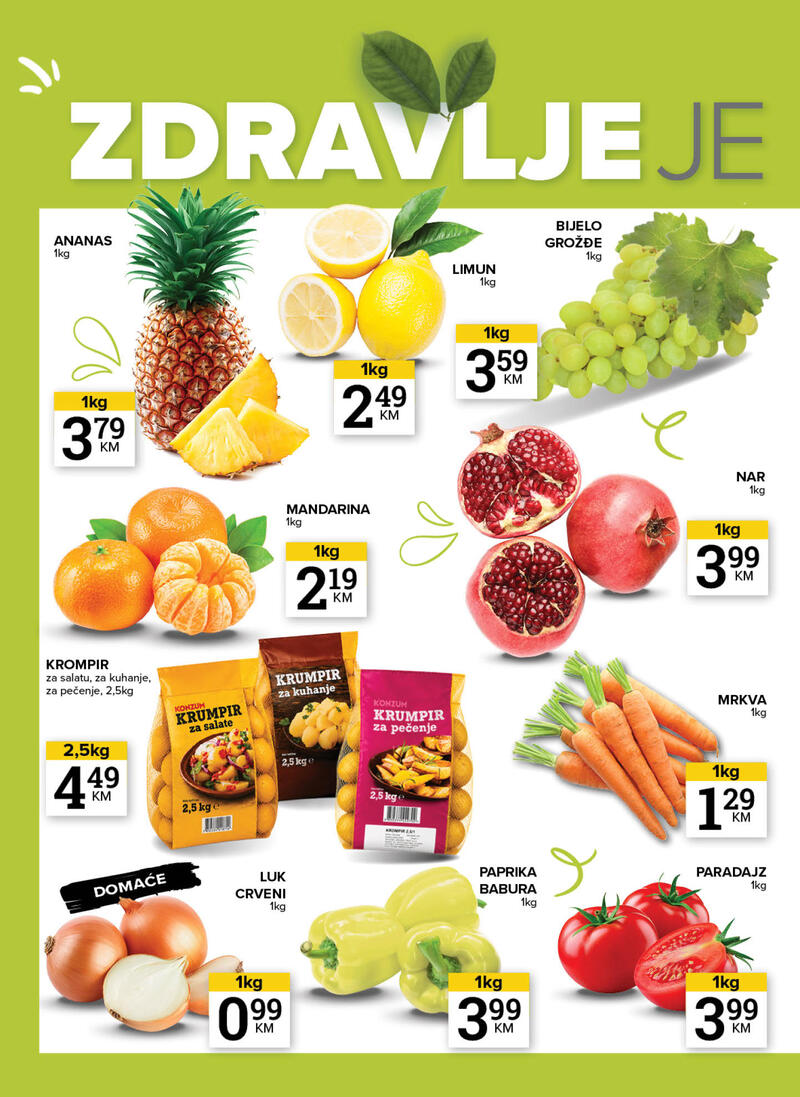 Konzum katalog - Nedeljna akcija