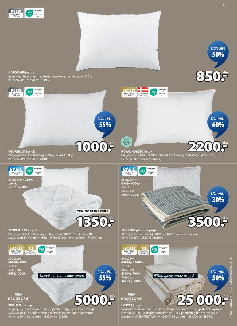 JYSK katalog akcija