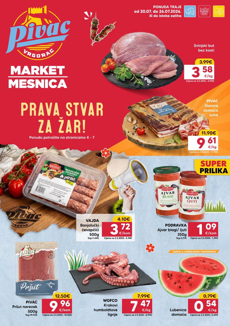 Pivac katalog akcija Kataloška akcija